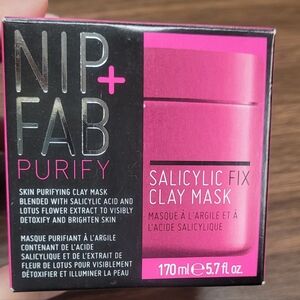 Nip + Fab Purify Salicylic Fix Clay Mask 5.7 oz New, (315